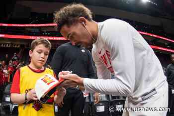 Hawks Star Young Ejected After Hard Ball Toss to Referee