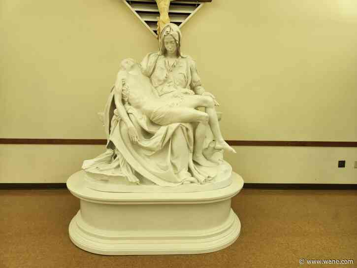 Exact replica of Michaelangelo Pieta unveiled at church