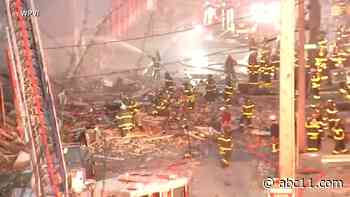 Survivor pulled from rubble after PA chocolate factory explosion; 3 killed, 4 missing