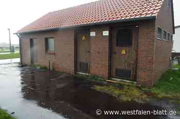 Lübbecke: Tonnenschwerer Trafo vom Blasheimer Markt geklaut