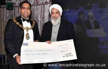 Mayor of Pendle makes final £1,000 donation to charity