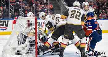 Edmonton Oilers lose in overtime to Vegas Golden Knights