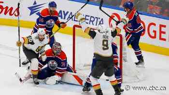 Golden Knights' Roy snaps Oilers' 5-game winning streak with OT-winner