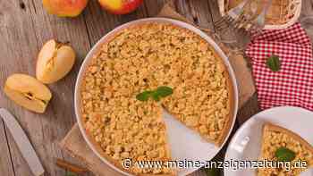 Süße Versuchung: Apfelstreuselkuchen mit Vanillepudding backen und genießen