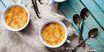 LA RECETTE DU JOUR. Crème brûlée au carré frais et aux zestes d'agrume