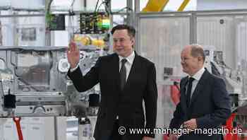 Elon Musk erreicht erstes Produktionsziel in Tesla-Gigafactory in Grünheide