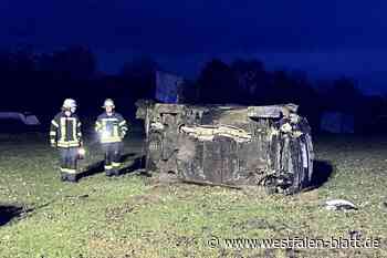 Fahrer vermisst: Mercedes löst nach Unfall Alarm aus