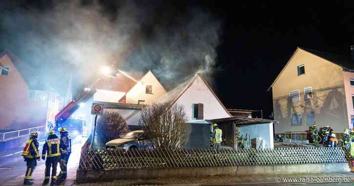Garagenbrand in Ampferbach