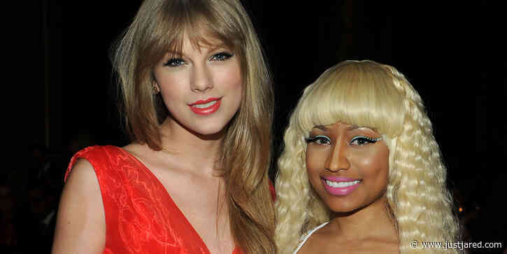 Barbz & Swifties Wonder if Taylor Swift & Nicki Minaj are Collaborating After Rapper Tweets 'Anti-Hero' Lyrics