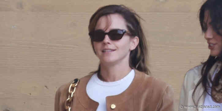 Emma Watson Grabs Lunch in Malibu Before Cheering on Taylor Swift's 'Eras Tour' in Las Vegas