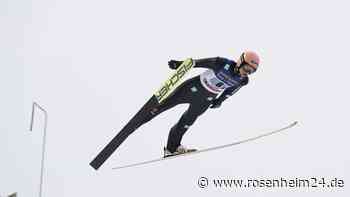 Geiger beim Wind-Springen in Lahti Dritter