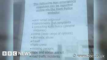 Kent Police 'sorry' for listing rape as non-emergency