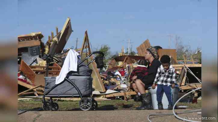 Federal aid coming to tornado-wrecked swath of Mississippi