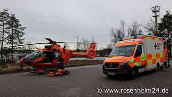 Schwerer Unfall in der Daimlerstraße: Verletzte Person in Klinik geflogen