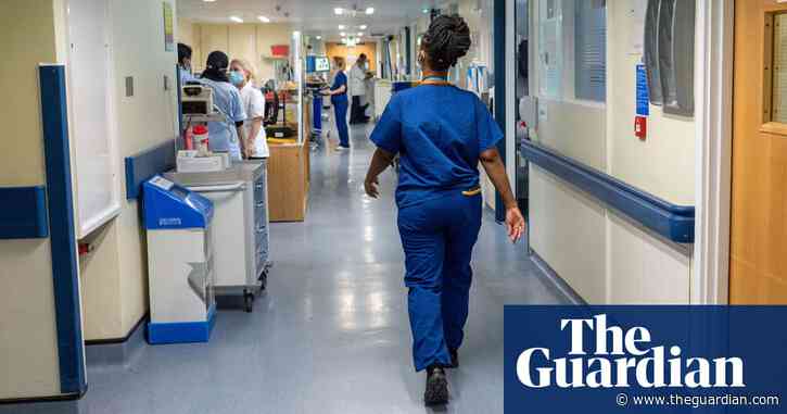 NHS staff shortages in England could exceed 570,000 by 2036, leaked document warns