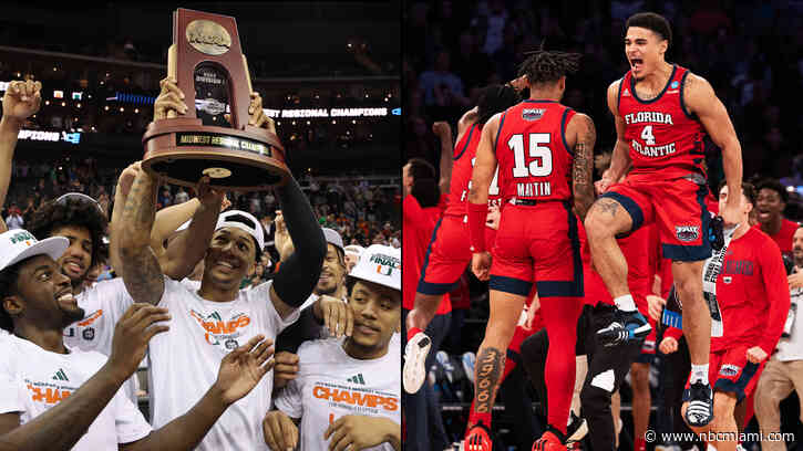 Who's In the Final Four? Miami and Florida Atlantic Round Out Historic Group