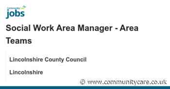 Social Work Area Manager – Area Teams