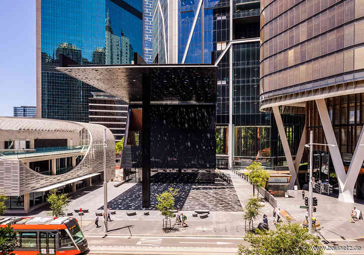 Perforierter Baldachin
 - Platzgestaltung in Sydney von Adjaye Associates