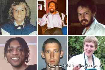 Seven unsolved murders in Bromley, Greenwich and Lewisham
