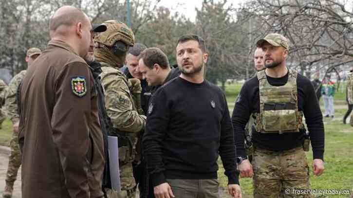 Zelenskyy meets with UN atomic agency chief in Ukraine