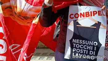 L'assedio dei lavoratori Conbipel al Ministero del Made in Italy