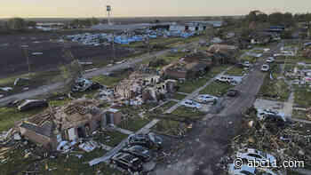 South reels from deadly tornado outbreak; 2-year-old among the 25 dead in Mississippi