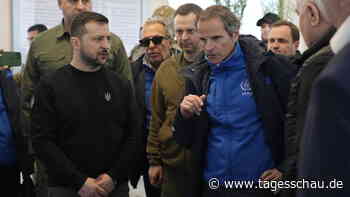 Liveblog: ++ Selenskyj trifft IAEA-Chef Grossi in Saporischschja ++