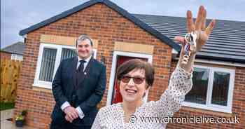 Sunderland couple who felt 'depressed and isolated' in previous flat find new life-changing home