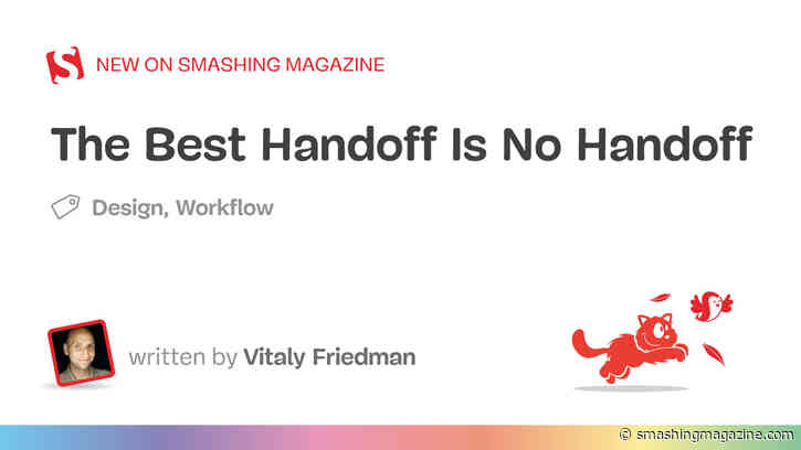 The Best Handoff Is No Handoff