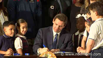 DeSantis Signs Bill to Expand Florida School Voucher Program