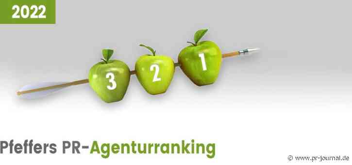 Pfeffers PR-Ranking 2022: Fristverlängerung bis zum 11. April