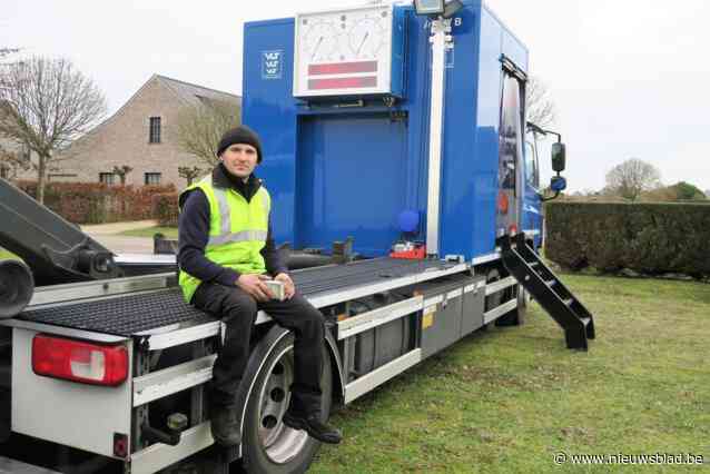 Vrachtwagenmecanicien  pakt uit met primeur: “Mobiele remmentestbank komt zelf ter plaatse”