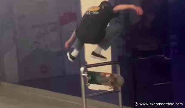 Setting The Standard: Skater Handles This Difficult Trick Way Too Casually