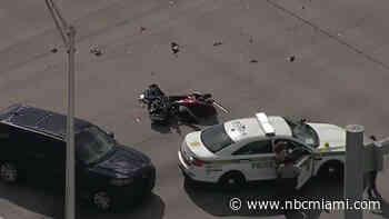 Man Killed in Motorcycle in Crash in NW Miami-Dade