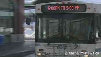 Passenger charged with assaulting Barrie transit driver