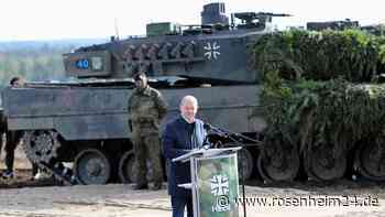 Deutsche Panzer in Ukraine angekommen: Scholz bestätigt Lieferung