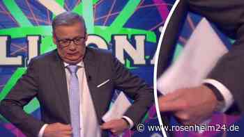 RTL verpixelt Notizen auf Moderationskarten von Günther Jauch bei „Wer wird Millionär?“