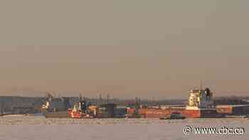 Thunder Bay shipping season officially open as first Great Lakes freighter moves through