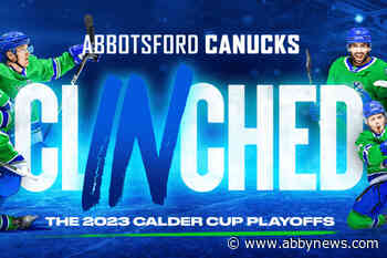 Abbotsford Canucks clinch playoff berth