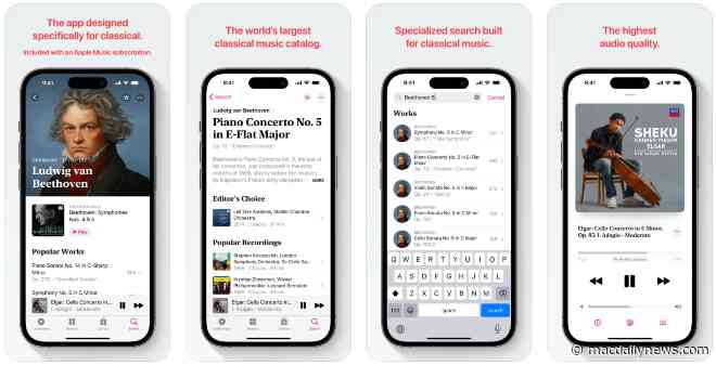 Apple Musical Classical app begins global rollout