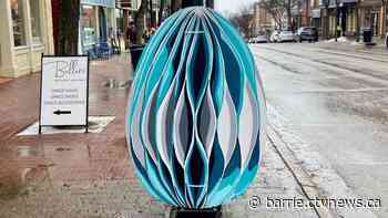 Orillia's streets are alive with Easter eggs
