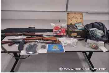 Ponoka RCMP recover over $100,000 in stolen property, guns, explosives, illicit drugs
