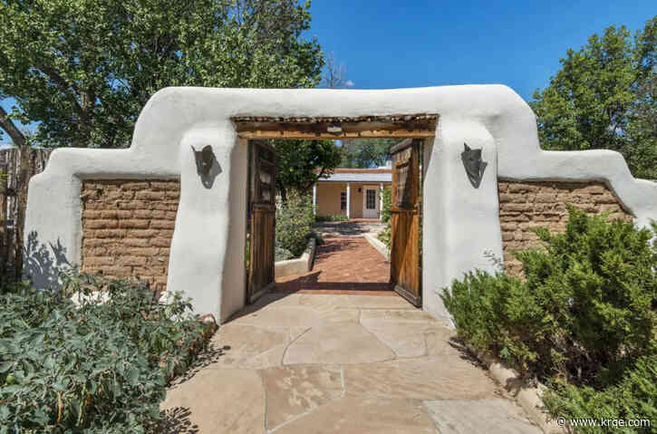 Photos: Authentic hacienda-style home for sale in New Mexico