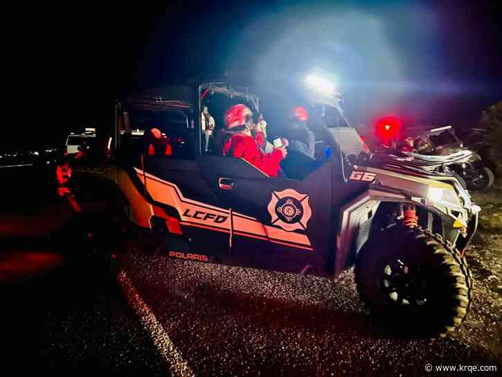 Organ Mountain hikers rescued by Las Cruces Fire & search & rescue team