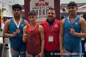 Abbotsford wrestlers win big at Canadian Wrestling Championships