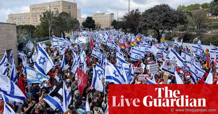 Israeli PM Netanyahu says he is ‘not ready to divide the nation in pieces’ after mass protests over judicial overhaul – as it happened