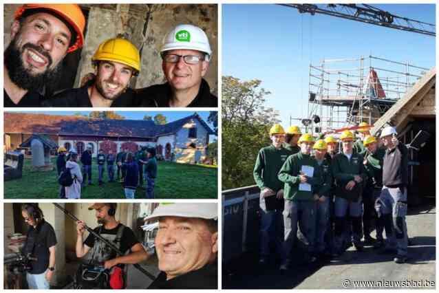 Planckaerts wilden stielmannen om U tegen te zeggen en stapten naar technische school: leerlingen VTI renoveren Château Planckaert