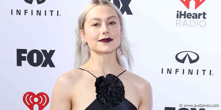 Presenter Phoebe Bridgers Arrives In Classic Black Dress For The 2023 iHeartRadio Music Awards