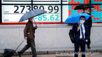 Börsen Asien: Bankensorgen lassen an den Asien-Börsen nach