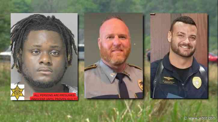 Suspect booked for manslaughter after chase led to helicopter crash that killed officers